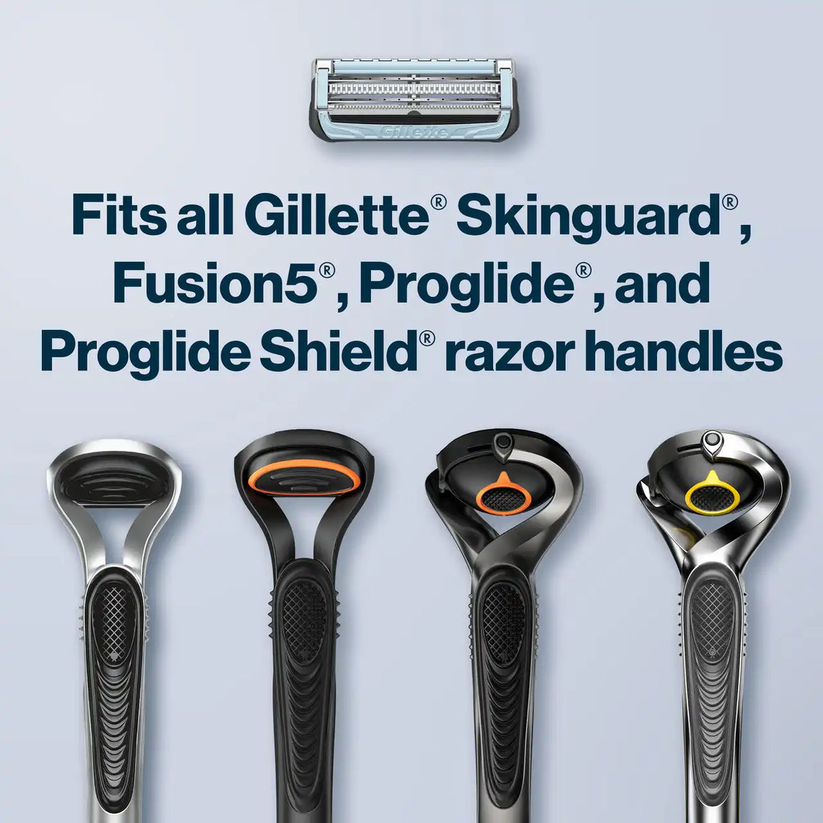 SkinGuard Razor Blades, 4 Blade Refills