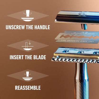 King C. Gillette Double Edge Safety Razor