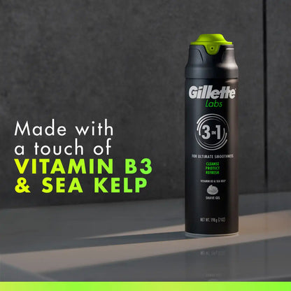 GilletteLabs Rapid Foaming Shave Gel