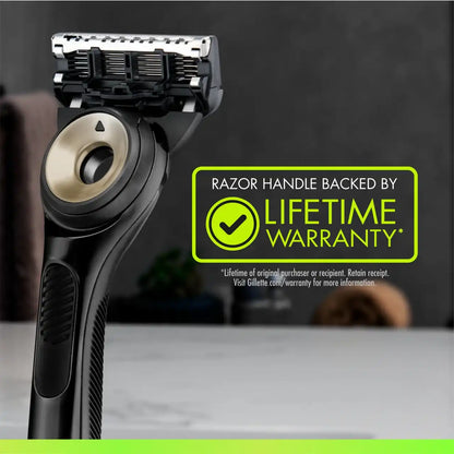 GilletteLabs Razor (1 Handle + 3 Cartridges + 1 Travel Case)