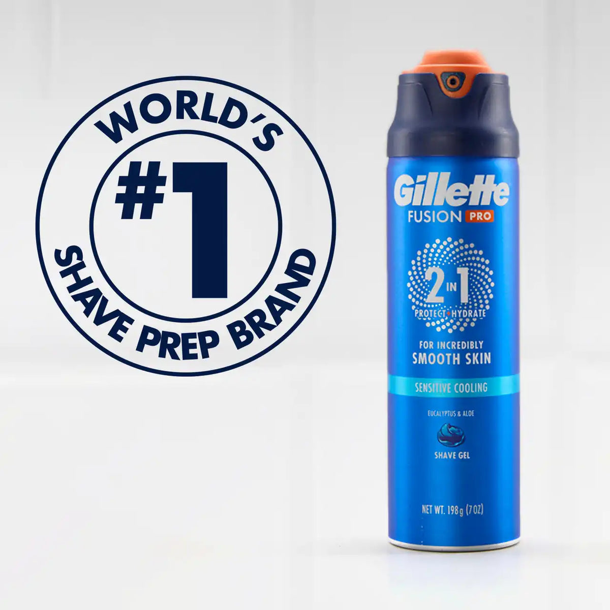 Gillette PRO Shaving Gel for Men, 7oz